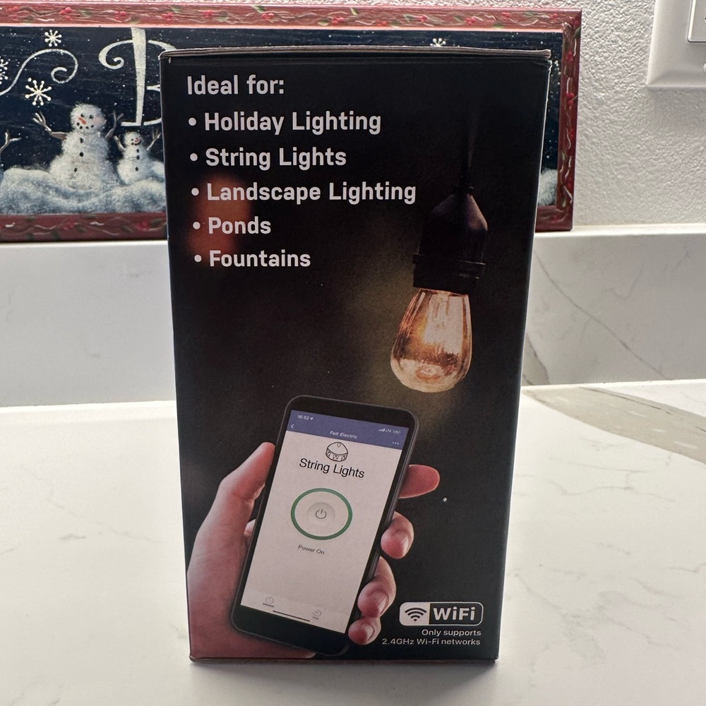 FEIT Black Smart Outdoor Plugs with WiFi Control - Picture 7 of 11